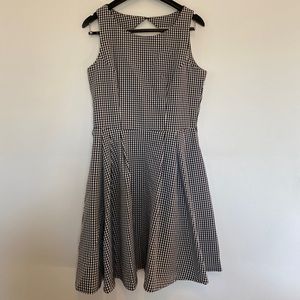 Adorable Mid-Length Gingham Dress